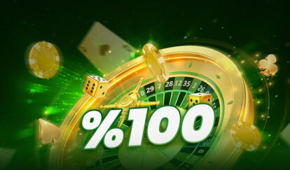 DÜŞÜK ÇEVRİMLİ %100 BONUS CANLI CASİNO'DA campaign desktop